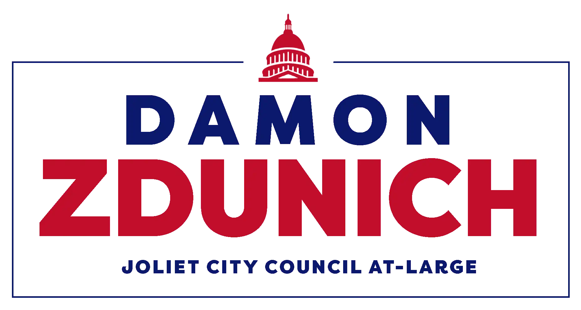 Damon Zdunich Joliet City Council candidate logo